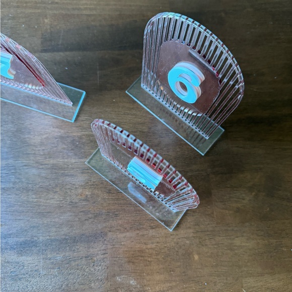 Mid century modern arch table numbers - Picture 5 of 5